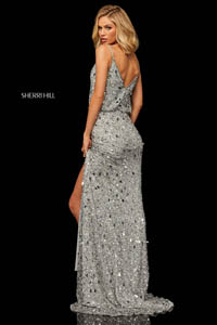 Sherri Hill 52452 silver 43019