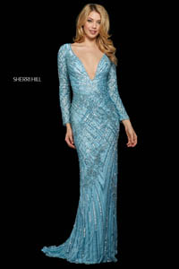 Sherri Hill 53130 light blue 44484