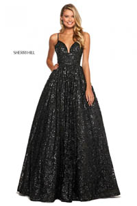 Sherri Hill 53176 black 44799