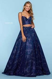 Sherri Hill 53326 navy 45145