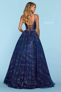 Sherri Hill 53326 navy 45146