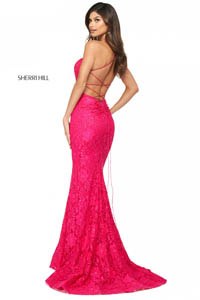 Sherri Hill 53359 bright pink 47261