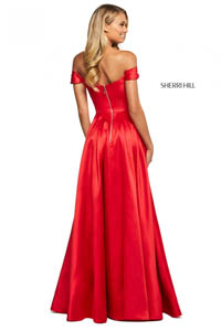 Sherri Hill 53399 red 46143