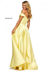 Sherri Hill 53399 yellow 46144