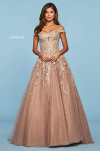 Sherri Hill 53509 rose gold 46272