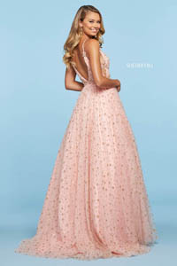 Sherri Hill 53526 blush gold 45504