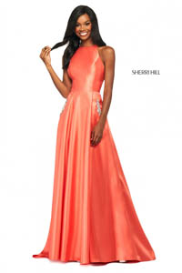 Sherri Hill 53529 coral 46912