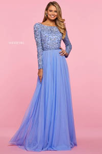 Sherri Hill 53560 periwinkle 45495