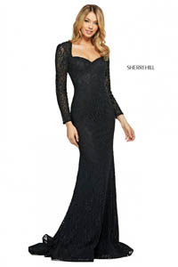 Sherri Hill 53682 black 46501