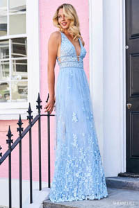 Sherri Hill 53695 light blue 47201