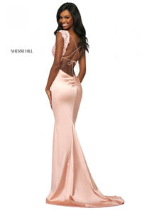 Sherri Hill 53735 blush 46992