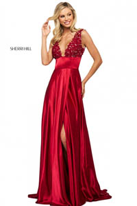 Sherri Hill 53764 ruby 47017