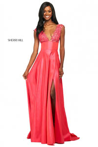 Sherri Hill 53767 coral 47021