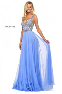 Sherri Hill 53803 periwinkle multi 47060